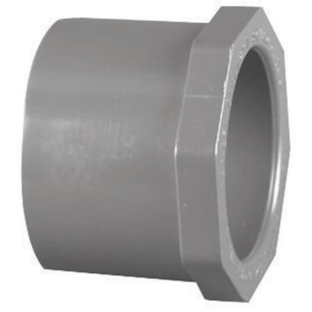 Charlotte Pipe And Foundry PVC081072200 1 x 1.5 in. Sch 80 PVC Red Reducer Bushing 4019089